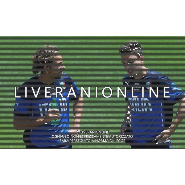 Raduno Nazionale Italiana in vista dei Mondiali di Calcio FIFA 2014 in Brasile Firenze - 20.05.2014 Allenamento Nella Foto:cerci darmian /Ph.Vitez-Ag. Aldo Liverani