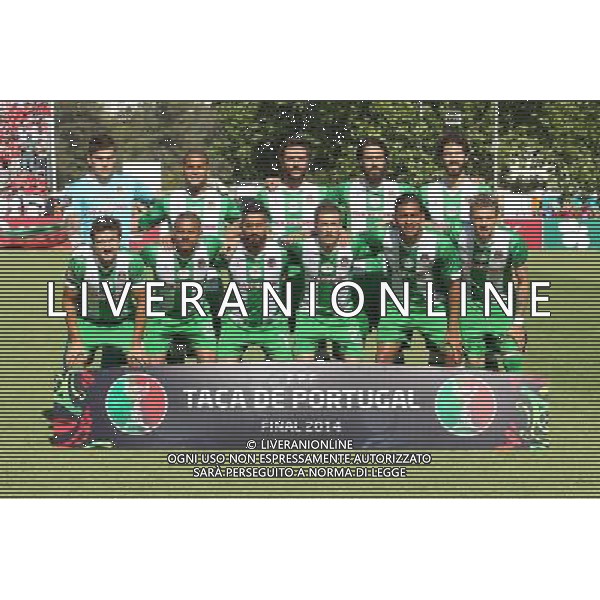 Equipe Rio Ave - 18.05.2014 - Benfica / Rio Ave - Finale Coupe du Portugal - Photo : Carlos Rodrigues / Icon Sport AG ALDO LIVERANI SAS ONLY ITALY