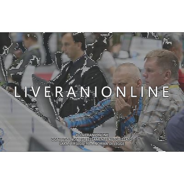 (140521) -- SHANGHAI, May 21, 2014 () -- Two journalists from Russia work at the media center of the fourth summit of the Conference on Interaction and Confidence Building Measures in Asia (CICA) in east China\'s Shanghai, May 21, 2014. The fourth CICA summit began in Shanghai on Wednesday morning. (/Pei Xin) (lfj) ©PHOTOSHOT/Agenzia Aldo Liverani sas - ITALY ONLY - EDITORIAL USE ONLY - Sessione di apertura del quarto vertice della Conferenza sull\'interazione e misure di rafforzamento della fiducia in Asia (CICA), a Shanghai, Cina 21 Maggio 2014.