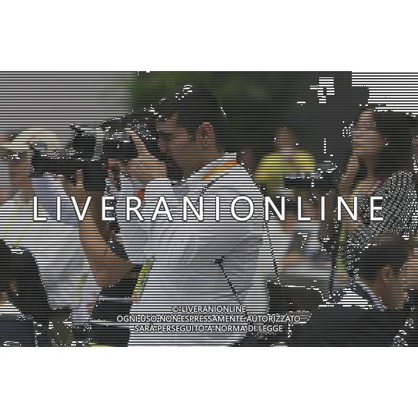 (140521) -- SHANGHAI, May 21, 2014 () -- Journalists work at the media center of the fourth summit of the Conference on Interaction and Confidence Building Measures in Asia (CICA) in east China\'s Shanghai, May 21, 2014. The fourth CICA summit began in Shanghai on Wednesday morning. (/Pei Xin) (lfj) ©PHOTOSHOT/Agenzia Aldo Liverani sas - ITALY ONLY - EDITORIAL USE ONLY - Sessione di apertura del quarto vertice della Conferenza sull\'interazione e misure di rafforzamento della fiducia in Asia (CICA), a Shanghai, Cina 21 Maggio 2014.