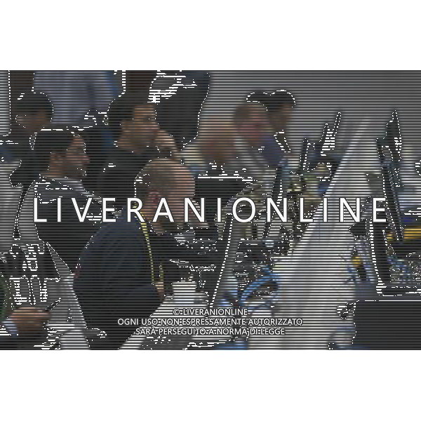 (140521) -- SHANGHAI, May 21, 2014 () -- Journalists work at the media center of the fourth summit of the Conference on Interaction and Confidence Building Measures in Asia (CICA) in east China\'s Shanghai, May 21, 2014. The fourth CICA summit began in Shanghai on Wednesday morning. (/Pei Xin) (lfj) ©PHOTOSHOT/Agenzia Aldo Liverani sas - ITALY ONLY - EDITORIAL USE ONLY - Sessione di apertura del quarto vertice della Conferenza sull\'interazione e misure di rafforzamento della fiducia in Asia (CICA), a Shanghai, Cina 21 Maggio 2014.