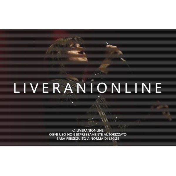 Lead singer Danny McNamara of Yorkshire band Embrace performing at the first of two shows at Shepherd\'s Bush Empire, London, England, UK on Tuesday May 20th, 2014. ©PHOTOSHOT/Agenzia Aldo Liverani sas - ITALY ONLY - EDITORIAL USE ONLY