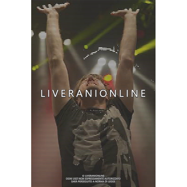Lead singer Danny McNamara of Yorkshire band Embrace performing at the first of two shows at Shepherd\'s Bush Empire, London, England, UK on Tuesday May 20th, 2014. ©PHOTOSHOT/Agenzia Aldo Liverani sas - ITALY ONLY - EDITORIAL USE ONLY