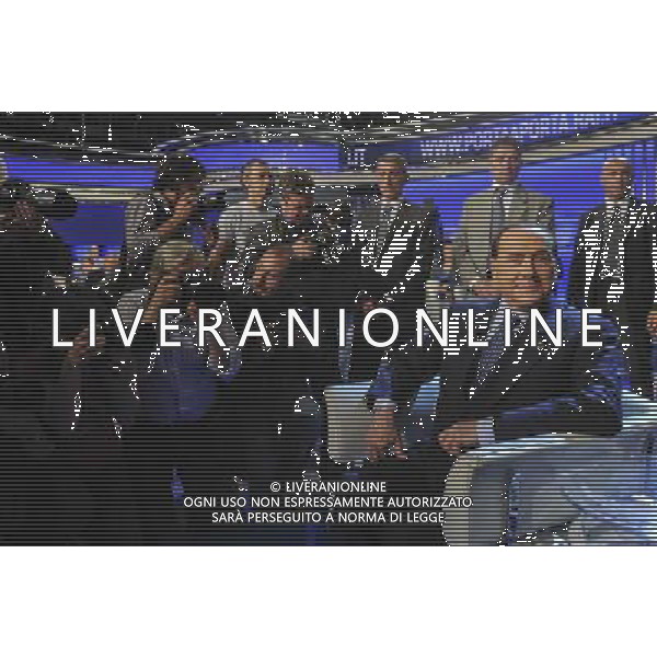 Roma - 21/05/2014 - Studi RAI Teulada - Porta a Porta - nella foto: Silvio Berlusconi / Ph. Fabrizio Corradetti - Ag. Aldo Liverani Sas