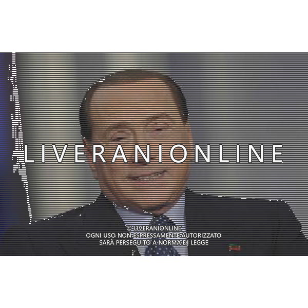 Roma - 21/05/2014 - Studi RAI Teulada - Porta a Porta - nella foto: Silvio Berlusconi / Ph. Fabrizio Corradetti - Ag. Aldo Liverani Sas