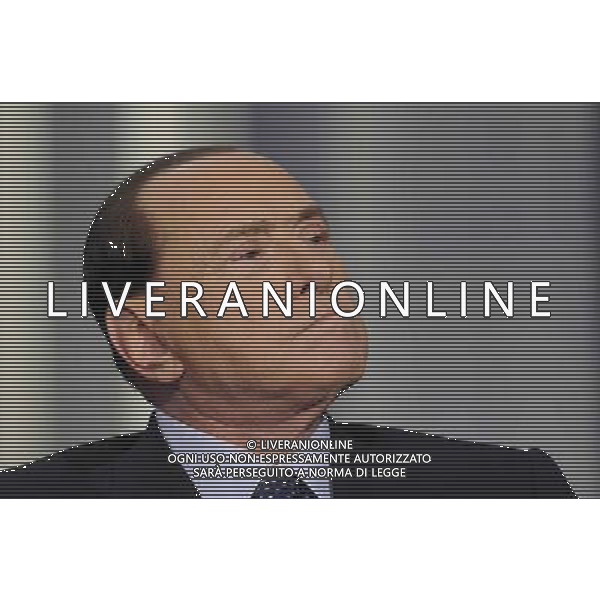 Roma - 21/05/2014 - Studi RAI Teulada - Porta a Porta - nella foto: Silvio Berlusconi / Ph. Fabrizio Corradetti - Ag. Aldo Liverani Sas