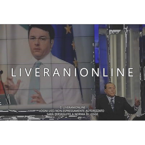 Roma - 21/05/2014 - Studi RAI Teulada - Porta a Porta - nella foto: Silvio Berlusconi / Ph. Fabrizio Corradetti - Ag. Aldo Liverani Sas