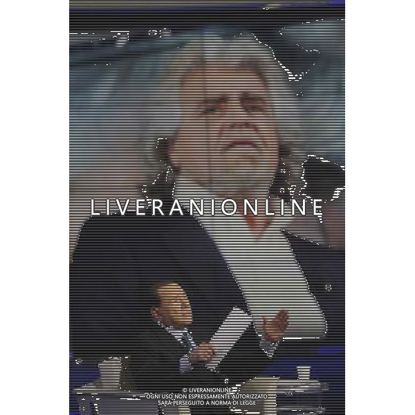 Roma - 21/05/2014 - Studi RAI Teulada - Porta a Porta - nella foto: Silvio Berlusconi / Ph. Fabrizio Corradetti - Ag. Aldo Liverani Sas