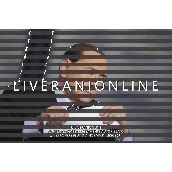 Roma - 21/05/2014 - Studi RAI Teulada - Porta a Porta - nella foto: Silvio Berlusconi / Ph. Fabrizio Corradetti - Ag. Aldo Liverani Sas