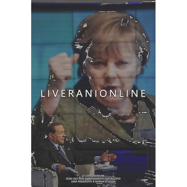 Roma - 21/05/2014 - Studi RAI Teulada - Porta a Porta - nella foto: Silvio Berlusconi / Ph. Fabrizio Corradetti - Ag. Aldo Liverani Sas