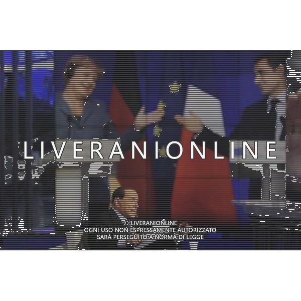 Roma - 21/05/2014 - Studi RAI Teulada - Porta a Porta - nella foto: Silvio Berlusconi / Ph. Fabrizio Corradetti - Ag. Aldo Liverani Sas