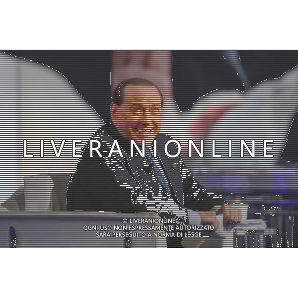 Roma - 21/05/2014 - Studi RAI Teulada - Porta a Porta - nella foto: Silvio Berlusconi / Ph. Fabrizio Corradetti - Ag. Aldo Liverani Sas