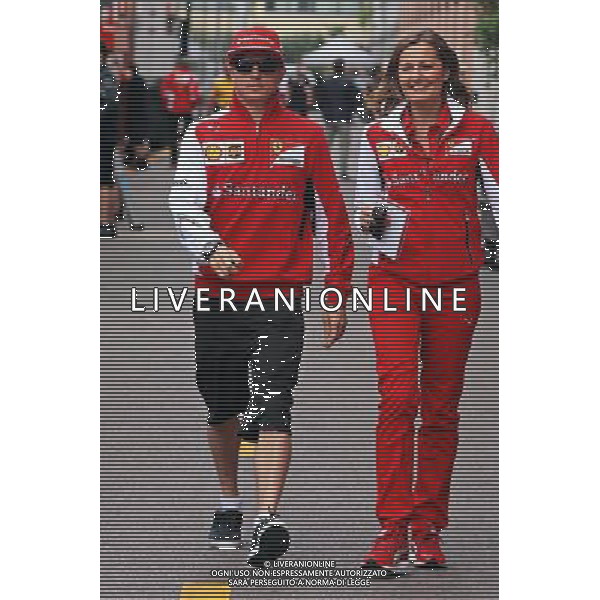 Kimi Raikkonen (FIN) Ferrari. 21.05.2014. Formula 1 World Championship, Rd 6, Monaco Grand Prix, Monte Carlo, Monaco, Preparation Day. - www.xpbimages.com, EMail: requests@xpbimages.com - copy of publication required for printed pictures. Every used picture is fee-liable. © Copyright: Batchelor / XPB Images AG ALDO LIVERANI SAS ONLY ITALY