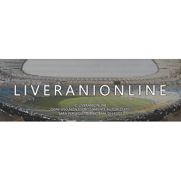 (140522) -- RIO DE JANEIRO, May 22, 2014 () -- The combo photo taken on May 21, 2014 shows the Maracana Stadium in Rio de Janeiro, Brazil. The Maracana Stadium, with a capacity of 78 thousand spectators, will hold 4 group match, a match from the round of 16, a quarter-final and the final match of the 2014 FIFA World Cup. (/Xu Zijian) ©PHOTOSHTO/AGENZIA ALDO LIVERANI SAS - ITALY ONLY - STADIO BRASILE
