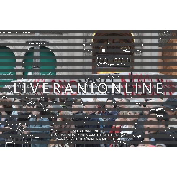 Milano piazza Duomo Comizio Beppe Grillo FOTO ALDO GAZZANIGA-AG ALDO LIVERANI SAS