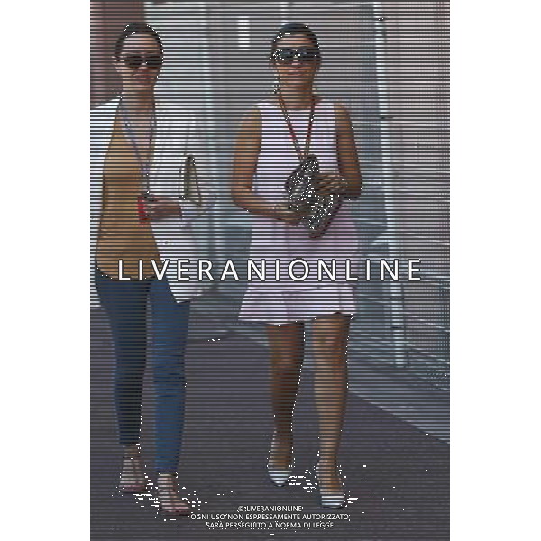 Fabiana Flosi (BRA), wife of Bernie Ecclestone (GBR) (Right). 23.05.2014. Formula 1 World Championship, Rd 6, Monaco Grand Prix, Monte Carlo, Monaco, Friday. - www.xpbimages.com, EMail: requests@xpbimages.com - copy of publication required for printed pictures. Every used picture is fee-liable. Â© Copyright: Batchelor / XPB Images /AGENZIA ALDO LIVERANI SAS - ITALY ONLY - EDITORIAL USE ONLY - GP MONACO F1 PROVE LIBERE