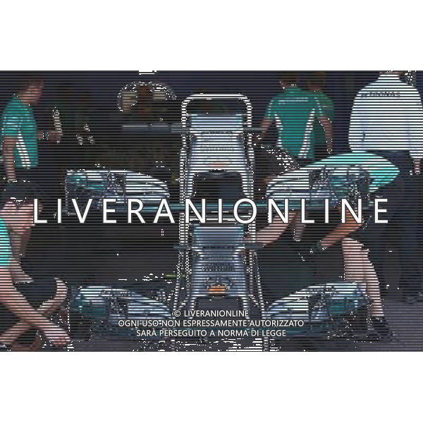 Mercedes AMG F1 W05 nosecones. 23.05.2014. Formula 1 World Championship, Rd 6, Monaco Grand Prix, Monte Carlo, Monaco, Friday. - www.xpbimages.com, EMail: requests@xpbimages.com - copy of publication required for printed pictures. Every used picture is fee-liable. Â© Copyright: Batchelor / XPB Images /AGENZIA ALDO LIVERANI SAS - ITALY ONLY - EDITORIAL USE ONLY - GP MONACO F1 PROVE LIBERE