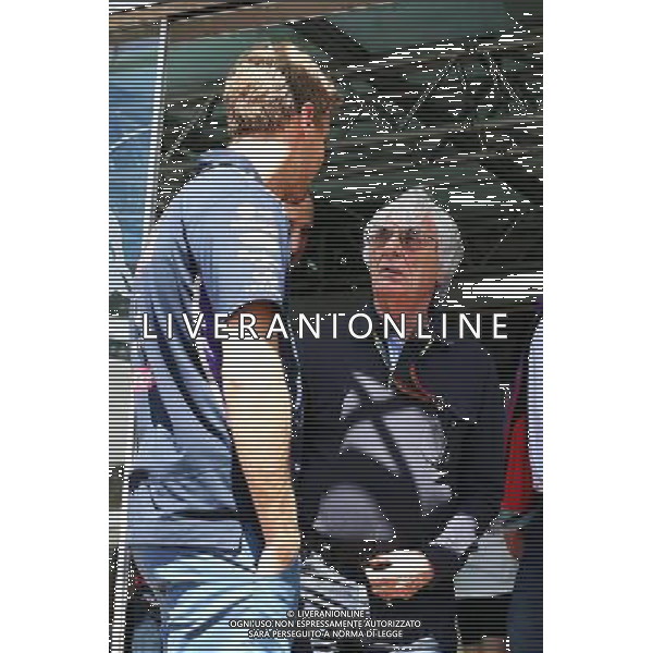 (L to R): Sebastian Vettel (GER) Red Bull Racing with Bernie Ecclestone (GBR). 23.05.2014. Formula 1 World Championship, Rd 6, Monaco Grand Prix, Monte Carlo, Monaco, Friday. - www.xpbimages.com, EMail: requests@xpbimages.com - copy of publication required for printed pictures. Every used picture is fee-liable. Â© Copyright: Moy / XPB Images /AGENZIA ALDO LIVERANI SAS - ITALY ONLY - EDITORIAL USE ONLY - GP MONACO F1 PROVE LIBERE