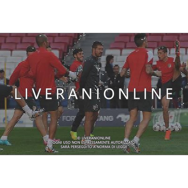 UEFA Champions League 2013/2014 Allenamento Lisbona (Portogallo) - 23.05.2014 Allenamento Real Madrid e Atletico Madrid Nella Foto:simeone /Ph.Vitez-Ag. Aldo Liverani