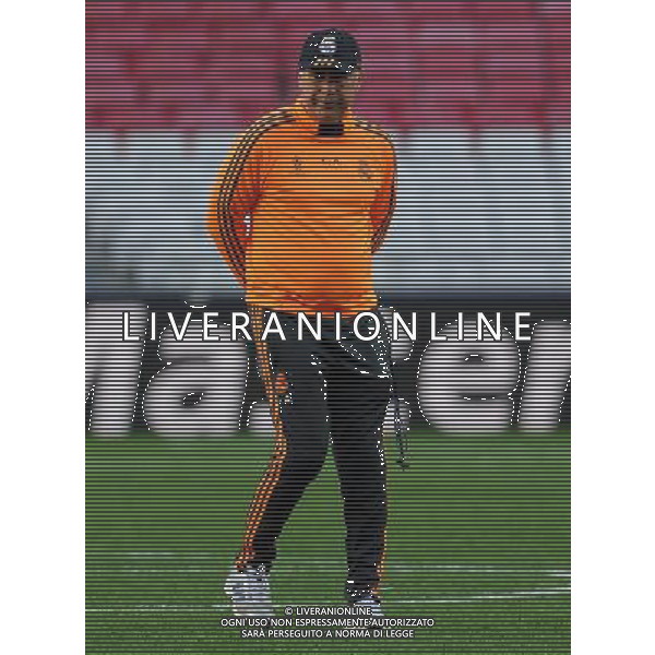 UEFA Champions League 2013/2014 Allenamento Lisbona (Portogallo) - 23.05.2014 Allenamento Real Madrid e Atletico Madrid Nella Foto:ancelotti /Ph.Vitez-Ag. Aldo Liverani
