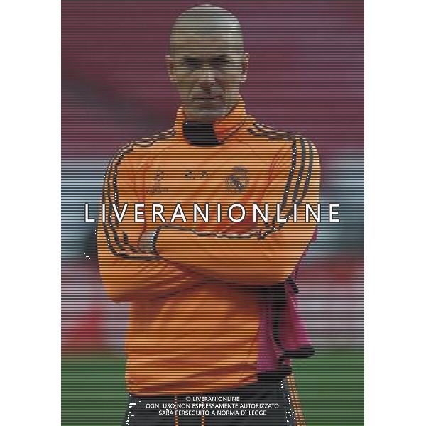 UEFA Champions League 2013/2014 Allenamento Lisbona (Portogallo) - 23.05.2014 Allenamento Real Madrid e Atletico Madrid Nella Foto:zidane /Ph.Vitez-Ag. Aldo Liverani