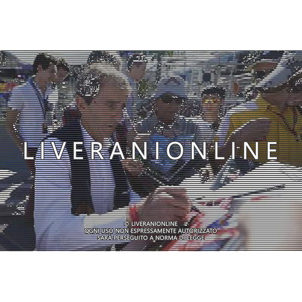 Alain Prost (FRA) signs autographs for the fans. 24.05.2014. Formula 1 World Championship, Rd 6, Monaco Grand Prix, Monte Carlo, Monaco, Qualifying Day - www.xpbimages.com, EMail: requests@xpbimages.com - copy of publication required for printed pictures. Every used picture is fee-liable. © Copyright: Price / XPB Images AG ALDO LIVERANI SAS ONLY ITALY