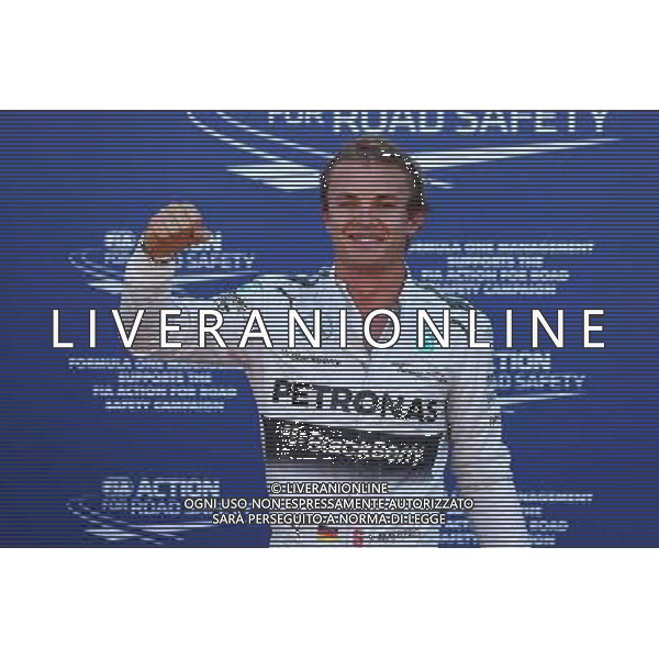 Nico Rosberg (GER) Mercedes AMG F1 celebrates his pole position in parc ferme. 24.05.2014. Formula 1 World Championship, Rd 6, Monaco Grand Prix, Monte Carlo, Monaco, Qualifying Day - www.xpbimages.com, EMail: requests@xpbimages.com - copy of publication required for printed pictures. Every used picture is fee-liable. © Copyright: Batchelor / XPB Images AG ALDO LIVERANI SAS ONLY ITALY