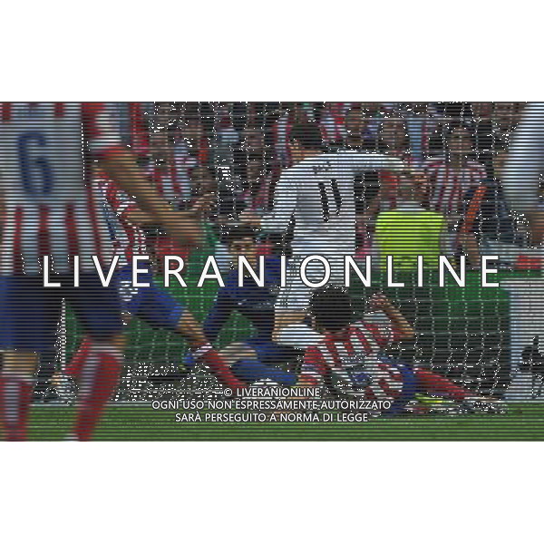 UEFA Champions League 2013/2014 Finale Lisbona (Portogallo) - 24.05.2014 Real Madrid-Atletico Madrid Nella Foto:l\'occasione mancata da bale /Ph.Vitez-Ag. Aldo Liverani