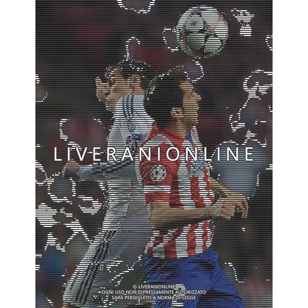 UEFA Champions League 2013/2014 Finale Lisbona (Portogallo) - 24.05.2014 Real Madrid-Atletico Madrid Nella Foto:godin bale /Ph.Vitez-Ag. Aldo Liverani