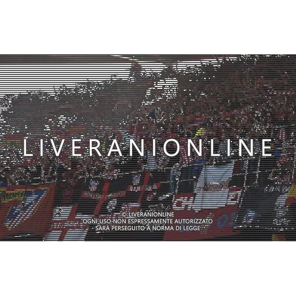 Atletico Madrid fans in action during todays match Photographer Ian Cook/CameraSport Football - UEFA Champions League Final 2014 - Real Madrid v Atletico Madrid - Saturday 24th May 2014 - Stadium of Light - Lisbon - Portugal © CameraSport - 43 Linden Ave. Countesthorpe. Leicester. England. LE8 5PG - Tel: +44 (0) 116 277 4147 - admin@camerasport.com - www.camerasport.com /AGENZIA ALDO LIVERANI SAS - ITALY ONLY - Real Madrid - Atletico Madrid UEFA Champions League 2013/2014 Finale Lisbona (Portogallo) - 24.05.2014