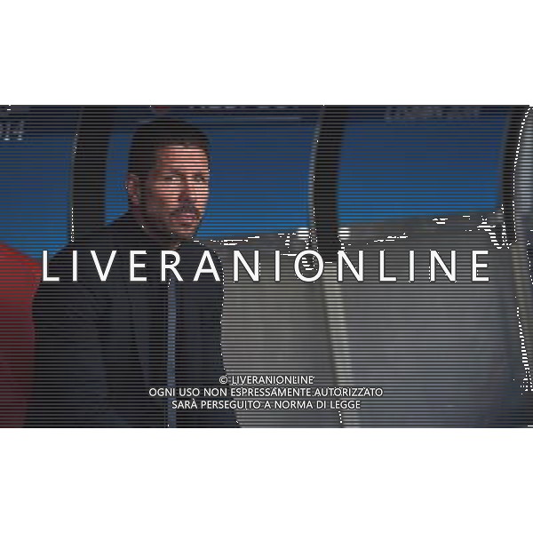 Atletico Madrid\'s Manager Diego Simeone Photographer Ian Cook/CameraSport Football - UEFA Champions League Final 2014 - Real Madrid v Atletico Madrid - Saturday 24th May 2014 - Stadium of Light - Lisbon - Portugal © CameraSport - 43 Linden Ave. Countesthorpe. Leicester. England. LE8 5PG - Tel: +44 (0) 116 277 4147 - admin@camerasport.com - www.camerasport.com /AGENZIA ALDO LIVERANI SAS - ITALY ONLY - Real Madrid - Atletico Madrid UEFA Champions League 2013/2014 Finale Lisbona (Portogallo) - 24.05.2014