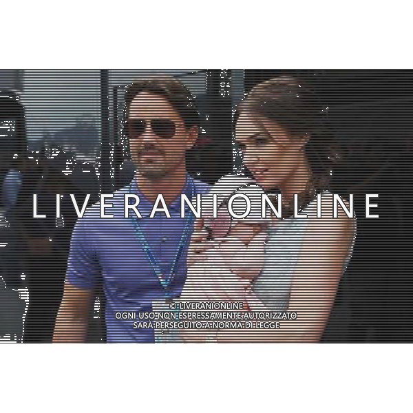 Tamara Ecclestone (GBR) and husband Jay Rutland (GBR) with their baby daughter Sophie. 25.05.2014. Formula 1 World Championship, Rd 6, Monaco Grand Prix, Monte Carlo, Monaco, Race Day. - www.xpbimages.com, EMail: requests@xpbimages.com - copy of publication required for printed pictures. Every used picture is fee-liable. © Copyright: Schaber / XPB Images ITALY ONLY - GP MONACO F1 GARA /AGENZIA ALDO LIVERANI SAS - ITALY ONLY - EDITORIAL USE ONLY