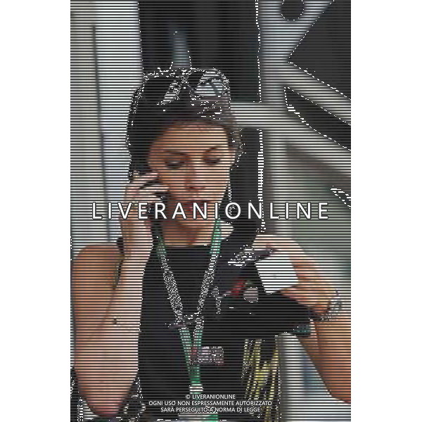 Marion Jolles Grosjean (FRA) wife of Romain Grosjean (FRA) Lotus F1 Team 25.05.2014. Formula 1 World Championship, Rd 6, Monaco Grand Prix, Monte Carlo, Monaco, Race Day. - www.xpbimages.com, EMail: requests@xpbimages.com - copy of publication required for printed pictures. Every used picture is fee-liable. © Copyright: Moy / XPB Images ITALY ONLY - GP MONACO F1 GARA /AGENZIA ALDO LIVERANI SAS - ITALY ONLY - EDITORIAL USE ONLY