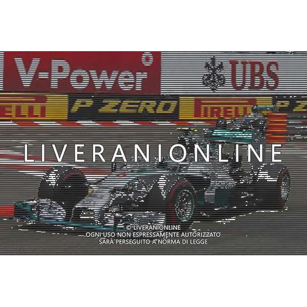 Nico Rosberg (GER) Mercedes AMG F1 W05. 25.05.2014. Formula 1 World Championship, Rd 6, Monaco Grand Prix, Monte Carlo, Monaco, Race Day. - www.xpbimages.com, EMail: requests@xpbimages.com - copy of publication required for printed pictures. Every used picture is fee-liable. © Copyright: Batchelor / XPB Images ITALY ONLY - GP MONACO F1 GARA /AGENZIA ALDO LIVERANI SAS - ITALY ONLY - EDITORIAL USE ONLY