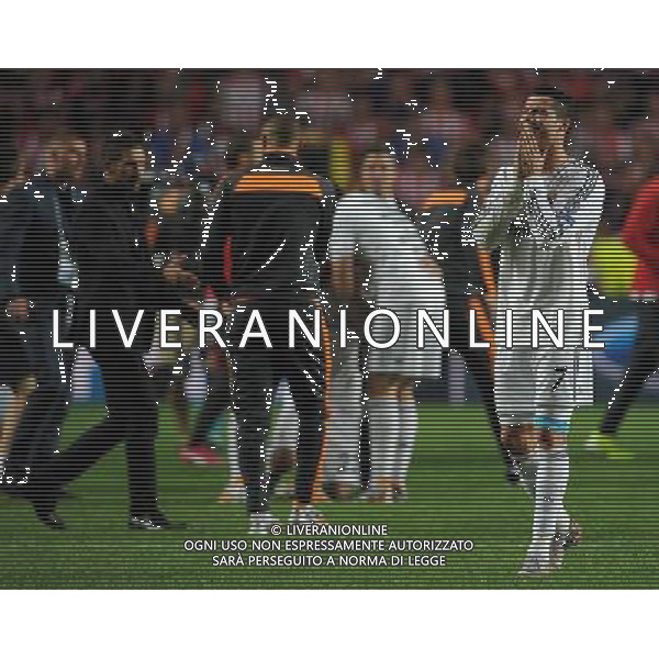 UEFA Champions League 2013/2014 Finale Lisbona (Portogallo) - 24.05.2014 Real Madrid-Atletico Madrid Nella Foto:Cristiano Ronaldo Esulta /Ph.Vitez-Ag. Aldo Liverani