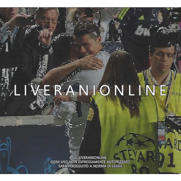 UEFA Champions League 2013/2014 Finale Lisbona (Portogallo) - 24.05.2014 Real Madrid-Atletico Madrid Nella Foto:Cristiano Ronaldo Esulta con il fratello /Ph.Vitez-Ag. Aldo Liverani