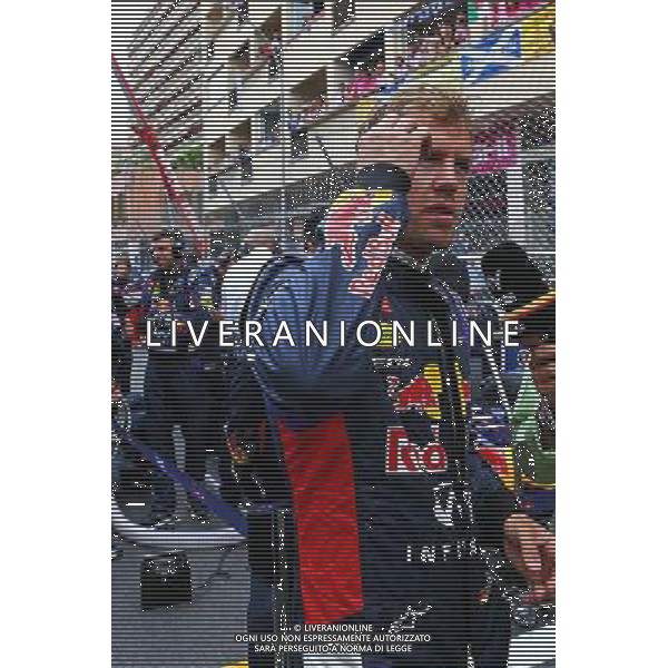 Sebastian Vettel (GER) Red Bull Racing on the grid. 25.05.2014. Formula 1 World Championship, Rd 6, Monaco Grand Prix, Monte Carlo, Monaco, Race Day. - www.xpbimages.com, EMail: requests@xpbimages.com - copy of publication required for printed pictures. Every used picture is fee-liable. © Copyright: Batchelor / XPB Images AG ALDO LIVERANI SAS ONLY ITALY
