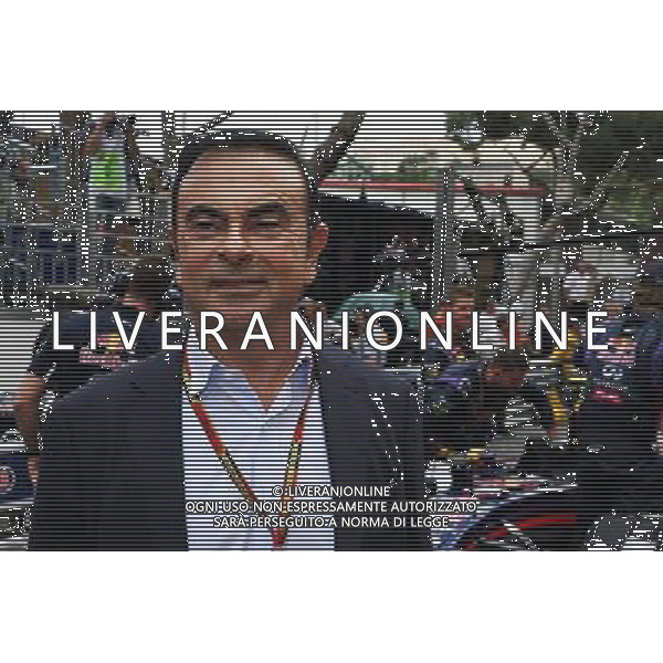 Carlos Ghosn (FRA) Chairman of Renault on the grid. 25.05.2014. Formula 1 World Championship, Rd 6, Monaco Grand Prix, Monte Carlo, Monaco, Race Day. - www.xpbimages.com, EMail: requests@xpbimages.com - copy of publication required for printed pictures. Every used picture is fee-liable. © Copyright: Photo4 / XPB Images AG ALDO LIVERANI SAS ONLY ITALY