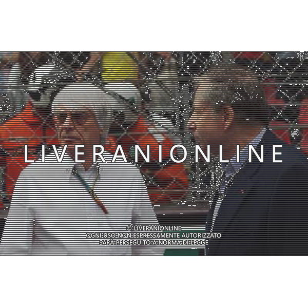 (L to R): Bernie Ecclestone (GBR) with Jean Todt (FRA) FIA President on the grid. 25.05.2014. Formula 1 World Championship, Rd 6, Monaco Grand Prix, Monte Carlo, Monaco, Race Day. - www.xpbimages.com, EMail: requests@xpbimages.com - copy of publication required for printed pictures. Every used picture is fee-liable. © Copyright: Photo4 / XPB Images AG ALDO LIVERANI SAS ONLY ITALY