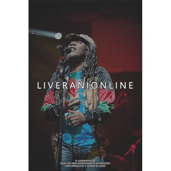 CONCERTO ALPHA BLONDY AND THE SOLAR SYSTEM NELLA FOTO: ALPHA BLONDY AND THE SOLAR SYSTEM GRAN TEATRO GEOX PADOVA FOTO CHECCHETTO-AG ALDO LIVERANI SAS