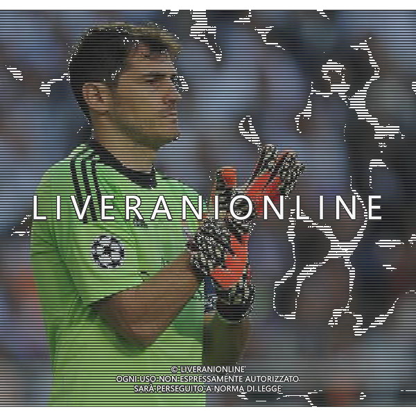 UEFA Champions League 2013/2014 Finale Lisbona (Portogallo) - 24.05.2014 Real Madrid-Atletico Madrid Nella Foto:Casillas Iker /Ph.Vitez-Ag. Aldo Liverani