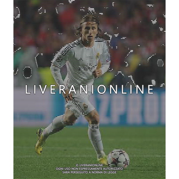 UEFA Champions League 2013/2014 Finale Lisbona (Portogallo) - 24.05.2014 Real Madrid-Atletico Madrid Nella Foto:Modric Luka /Ph.Vitez-Ag. Aldo Liverani