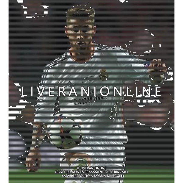 UEFA Champions League 2013/2014 Finale Lisbona (Portogallo) - 24.05.2014 Real Madrid-Atletico Madrid Nella Foto:Sergio Ramos /Ph.Vitez-Ag. Aldo Liverani