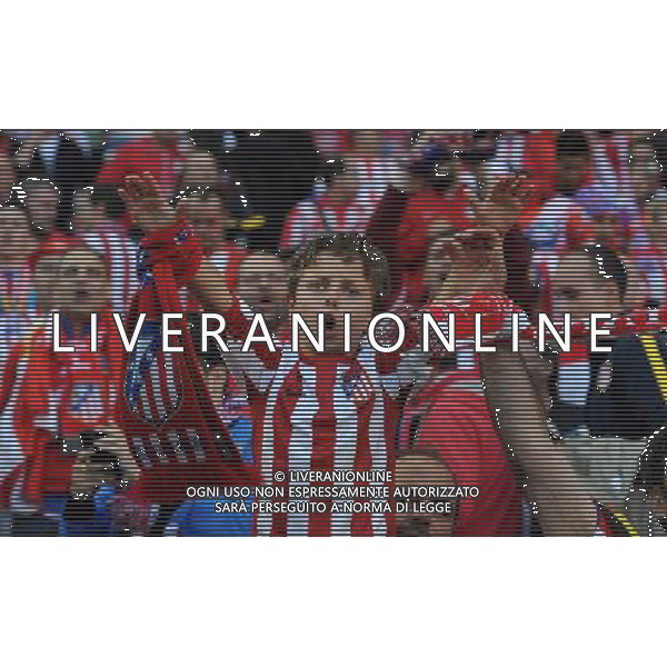 UEFA Champions League 2013/2014 Finale Lisbona (Portogallo) - 24.05.2014 Real Madrid-Atletico Madrid Nella Foto:Tifosi Atletico Madrid /Ph.Vitez-Ag. Aldo Liverani