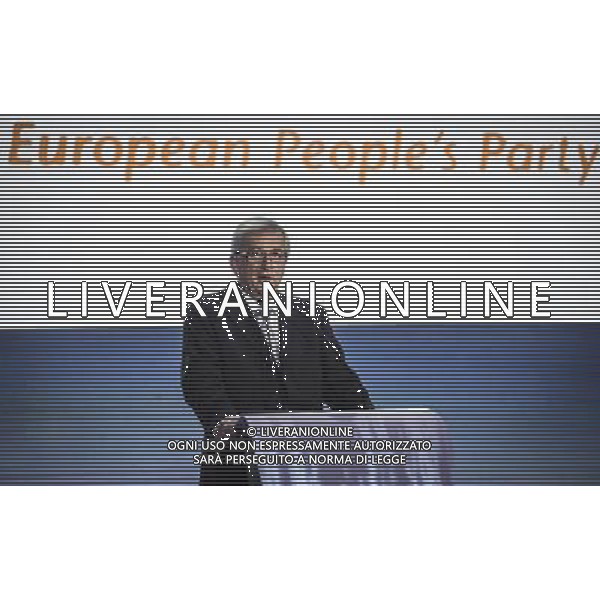 EPP group candidate designate vying for the presidency of the European Commission Jean-Claude Juncker during the election night at European Parliament headquarters in Brussels, Belgium on 25.05.2014 The European elections, which run from 22 to 25 May, will form a new European Parliament, whose 751 members will help set laws in the European Union for five years to come. About 400 million people in the 28-country bloc are eligible to vote. by Wiktor Dabkowski ©photoshot/AGENZIA ALDO LIVERANI SAS - ITALY ONLY - EDITORIAL USE ONLY - La notte elettorale 2014 - Le elezioni europee, dal 22 al 25 di maggio, formeranno il nuovo Parlamento europeo per i prossimi cinque anni presso la sede a Bruxelles, in Belgio