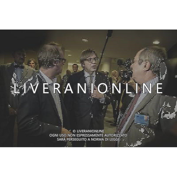 Candidate for the presidency of the European commission of the Alliance of Liberals and Democrats for Europe (ALDE) Party, Belgian, Guy Verhofstadt at EU parliament during the election night at European Parliament headquarters in Brussels, Belgium on 25.05.2014 The European elections, which run from 22 to 25 May, will form a new European Parliament, whose 751 members will help set laws in the European Union for five years to come. About 400 million people in the 28-country bloc are eligible to vote. by Wiktor Dabkowski ©photoshot/AGENZIA ALDO LIVERANI SAS - ITALY ONLY - EDITORIAL USE ONLY - La notte elettorale 2014 - Le elezioni europee, dal 22 al 25 di maggio, formeranno il nuovo Parlamento europeo per i prossimi cinque anni presso la sede a Bruxelles, in Belgio