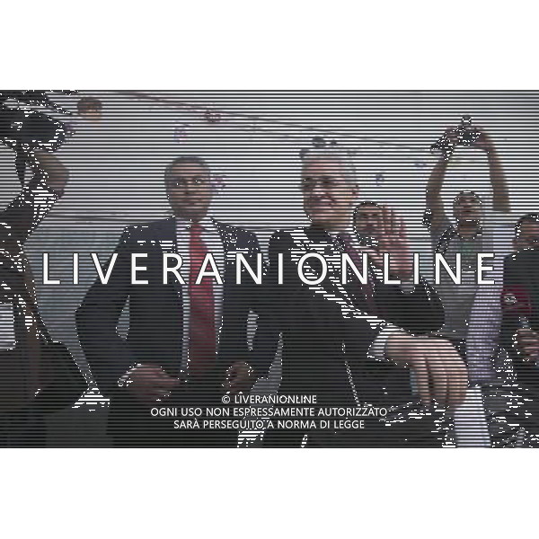 (140526) -- CAIRO, May 26, 2014 () -- Presidential candidate Hamdeen Sabahy casts his ballot at a polling station in Cairo May 26, 2014. Egypt held presidential election on Monday. (/Cui Xinyu) Â©photoshot/AGENZIA ALDO LIVERANI SAS - ITALY ONLY - EDITORIAL USE ONLY - VOTAZIONI ELEZIONI PRESIDENZIALI IN EGITTO 2014