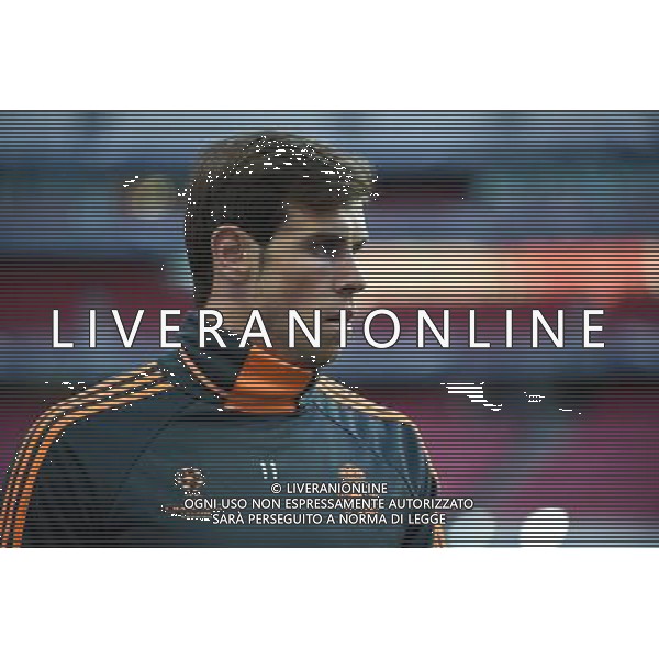 Real Madrid\'s Gareth Bale during the UEFA Champions league Final 2014 Pre Match Training session Photographer Ian Cook/CameraSport Football - UEFA Champions league Final 2014 Pre Match Training session- Thursday 23rd May 2014 - Stadium of Light - Lisbon © CameraSport - 43 Linden Ave. Countesthorpe. Leicester. England. LE8 5PG - Tel: +44 (0) 116 277 4147 - admin@camerasport.com - www.camerasport.com ©photoshot/AGENZIA ALDO LIVERANI SAS - ITALY ONLY - EDITORIAL USE ONLY /AGENZIA ALDO LIVERANI SAS - ITALY ONLY - EDITORIAL USE ONLY