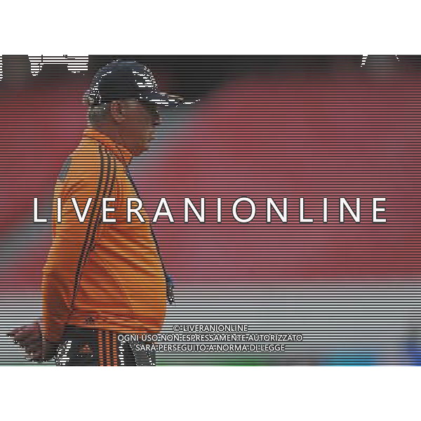 Real Madrid\'s coach Carlo Ancelotti during the UEFA Champions league Final 2014 Pre Match Training session Photographer Ian Cook/CameraSport Football - UEFA Champions league Final 2014 Pre Match Training session- Thursday 23rd May 2014 - Stadium of Light - Lisbon © CameraSport - 43 Linden Ave. Countesthorpe. Leicester. England. LE8 5PG - Tel: +44 (0) 116 277 4147 - admin@camerasport.com - www.camerasport.com ©photoshot/AGENZIA ALDO LIVERANI SAS - ITALY ONLY - EDITORIAL USE ONLY /AGENZIA ALDO LIVERANI SAS - ITALY ONLY - EDITORIAL USE ONLY