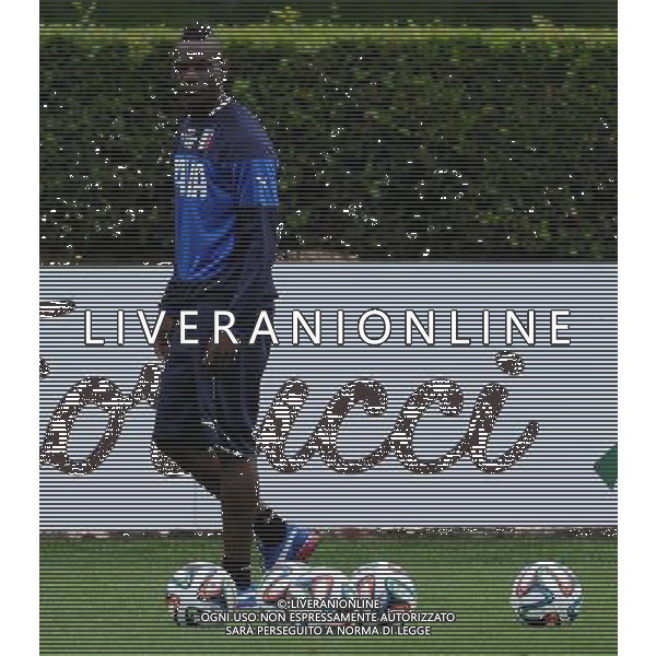 Raduno Nazionale Italiana in vista dei Mondiali di Calcio FIFA 2014 in Brasile Firenze - 27.05.2014 Allenamento Nella Foto:balotelli /Ph.Vitez-Ag. Aldo Liverani